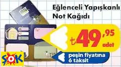 Eğlenceli Yapışkanlı Not Kağıdı Eğlenceli Yapışkanlı Not Kağıdı