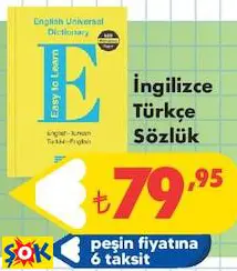 İngilizce Türkçe Sözlük İngilizce Türkçe Sözlük