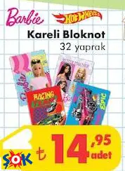Kareli Bloknot 32 Yaprak Kareli Bloknot 32 Yaprak