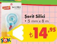 Lector Şerit Silici 5 mmx8 m Lector Şerit Silici 5 mmx8 m