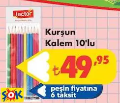 Lector Kurşun Kalem 10'lu Lector Kurşun Kalem 10'lu