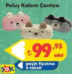 Peluş Kalem Çantası Peluş Kalem Çantası