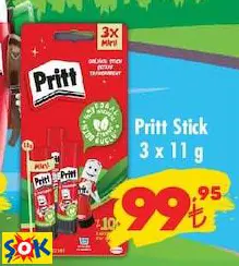 Pritt Stick 3x11 g Pritt Stick 3x11 g