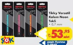 Rotring Tikky Versatil Kalem Neon Tekli Çeşitleri Rotring Tikky Versatil Kalem Neon Tekli Çeşitleri