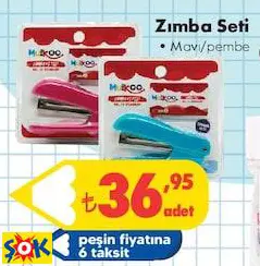 Zımba Seti Mavi/Pembe Zımba Seti Mavi/Pembe