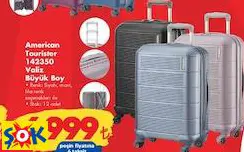American Tourister 142350 Valiz Büyük Boy American Tourister 142350 Valiz Büyük Boy