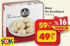 Bistro Un Kurabiyesi 500 g Bistro Un Kurabiyesi 500 g