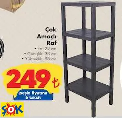 Çok Amaçlı Raf Çok Amaçlı Raf