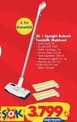 Karcher SC 1 Upright Buharlı Temizlik Makinesi Karcher SC 1 Upright Buharlı Temizlik Makinesi