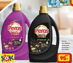Peros Sıvı Bakım Deterjanı Siyahlar/Renkliler 3 l Peros Sıvı Bakım Deterjanı Siyahlar/Renkliler 3 l