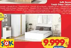 Safir Beyaz Yatak Odası Takımı Safir Beyaz Yatak Odası Takımı