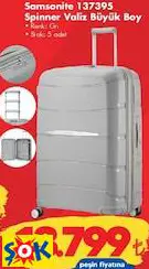 Samsonite 137395 Spinner Büyük Boy Valiz Samsonite 137395 Spinner Büyük Boy Valiz