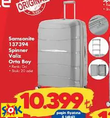 Samsonite 137394 Spinner Orta Boy Valiz Samsonite 137394 Spinner Orta Boy Valiz