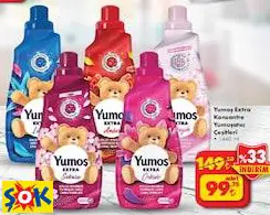 Yumoş Extra Konsantre Yumuşatıcı 1440 ml Çeşitleri Yumoş Extra Konsantre Yumuşatıcı 1440 ml Çeşitleri