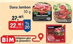 Dana Jambon 50 g Dana Jambon 50 g