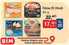 Füme Et Hindi 60 g Çeşitleri Füme Et Hindi 60 g Çeşitleri