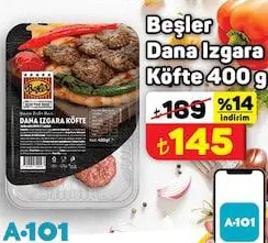 Besler Dana Izgara Köfte 400 g Besler Dana Izgara Köfte 400 g