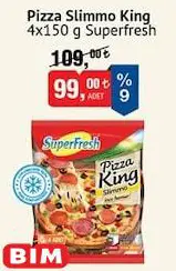 Superfresh Pizza Slimmo King 4x150 g Superfresh Pizza Slimmo King 4x150 g