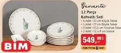 Benante 12 Parça Kahvaltı Seti Benante 12 Parça Kahvaltı Seti