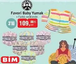 Ören Bayan Favori Baby 3'lü Yumak Ören Bayan Favori Baby 3'lü Yumak