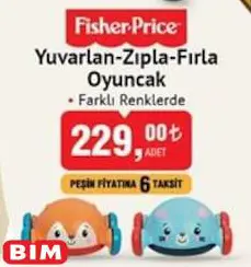 Fisher Price Yuvarlan-Zıpla-Fırla Oyuncak Fisher Price Yuvarlan-Zıpla-Fırla Oyuncak