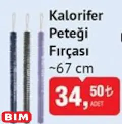 Kalorifer Peteği Fırçası 67 cm Kalorifer Peteği Fırçası 67 cm