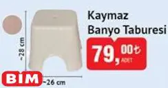 Kaymaz Banyo Taburesi 26x28 cm Kaymaz Banyo Taburesi 26x28 cm