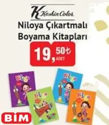 Keskin Color Niloya Çıkartmalı Boyama Kitapları Keskin Color Niloya Çıkartmalı Boyama Kitapları