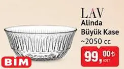 Lav Alinda Büyük Kase 2050 cc Lav Alinda Büyük Kase 2050 cc
