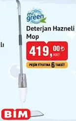 Mr. Green Deterjan Hazneli Mop Mr. Green Deterjan Hazneli Mop