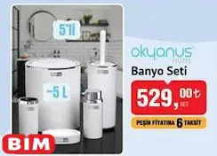 Okyanus Home Banyo Seti 5'li Okyanus Home Banyo Seti 5'li
