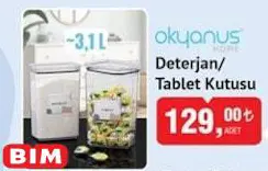 Okyanus Home Deterjan/Tablet Kutusu 3,1 l Okyanus Home Deterjan/Tablet Kutusu 3,1 l