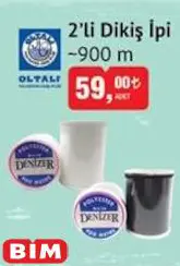 Oltalı 2'li Dikiş İpi 900 m Oltalı 2'li Dikiş İpi 900 m