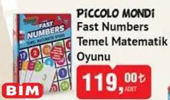 Piccolo Mondi Fast Numbers Temel Matematik Oyunu Piccolo Mondi Fast Numbers Temel Matematik Oyunu