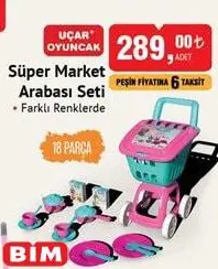 Uçar Oyuncak Süper Market Arabası Seti 18 Parça Uçar Oyuncak Süper Market Arabası Seti 18 Parça