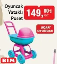 Uçar Oyuncak Yataklı Puset Uçar Oyuncak Yataklı Puset