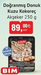 Akşeker Doğranmış Donuk Kuzu Kokoreç 250 g Akşeker Doğranmış Donuk Kuzu Kokoreç 250 g