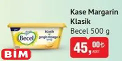 Becel Kase Margarin Klasik 500 g Becel Kase Margarin Klasik 500 g