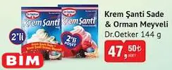 Dr.Oetker Krem Şanti Sade & Orman Meyveli 144 g Dr.Oetker Krem Şanti Sade & Orman Meyveli 144 g