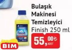 Finish Bulaşık Makinesi Temizleyici 250 ml Finish Bulaşık Makinesi Temizleyici 250 ml