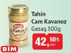 Gesaş Tahin Cam Kavanoz 300 g Gesaş Tahin Cam Kavanoz 300 g