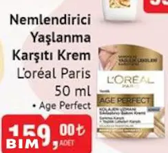 Loreal Paris Nemlendirici Yaşlanma Karşıtı Krem Age Perfect 50 ml Loreal Paris Nemlendirici Yaşlanma Karşıtı Krem Age Perfect 50 ml
