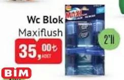 Maxiflush Wc Blok 2'li Maxiflush Wc Blok 2'li