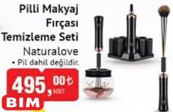 Naturalove Pilli Makyaj Fırçası Temizleme Seti Naturalove Pilli Makyaj Fırçası Temizleme Seti