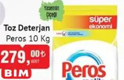 Peros Yasemin Çiçeği Toz Deterjan 10 kg Peros Yasemin Çiçeği Toz Deterjan 10 kg