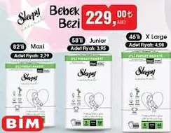 Sleepy Bebek Bezi Çeşitleri Sleepy Bebek Bezi Çeşitleri