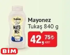 Tukaş Mayonez 840 g Tukaş Mayonez 840 g