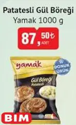 Yamak Patatesli Gül Böreği 1000 g Yamak Patatesli Gül Böreği 1000 g