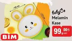 BabyCo Melamin Kase 18x23 cm BabyCo Melamin Kase 18x23 cm