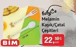 BabyCo Melamin Kaşık/Çatal Çeşitleri BabyCo Melamin Kaşık/Çatal Çeşitleri